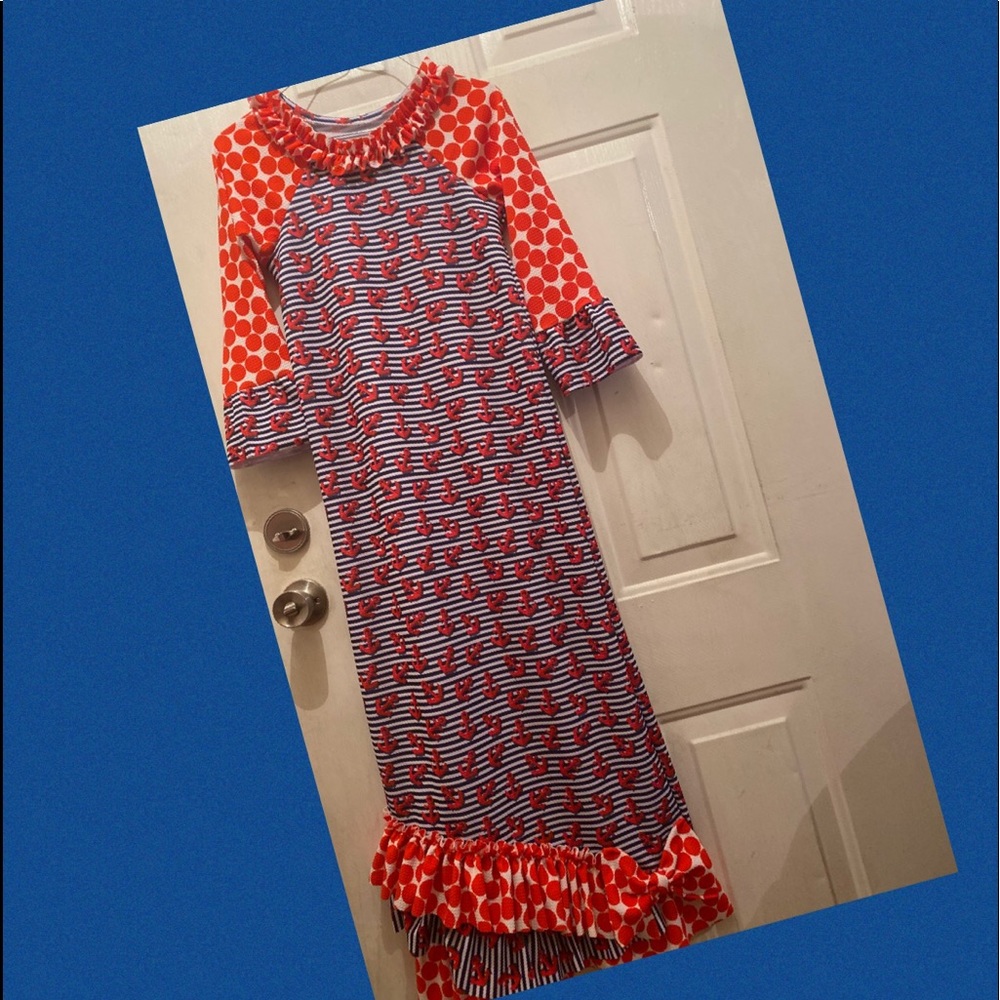 Reserved custom anchor dress